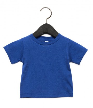 B+C Kids Canvas Toddler Crew Neck T-shirt 3001T echt koningsblauw