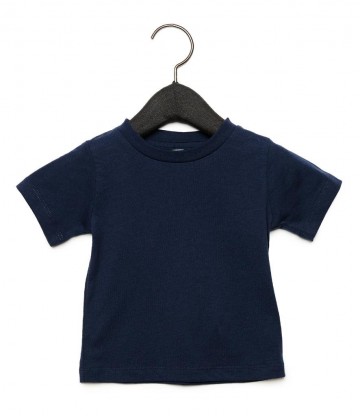 B+C Kids Canvas Toddler Crew Neck T-shirt 3001T marineblauw