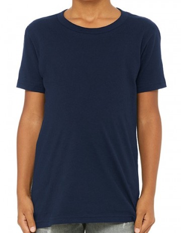 B+C Youths Canvas Toddler Crew Neck T-shirt 3001Y marineblauw