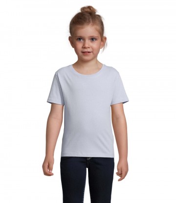 3102 Sol's Martin T-shirt met ronde hals creamy blauw