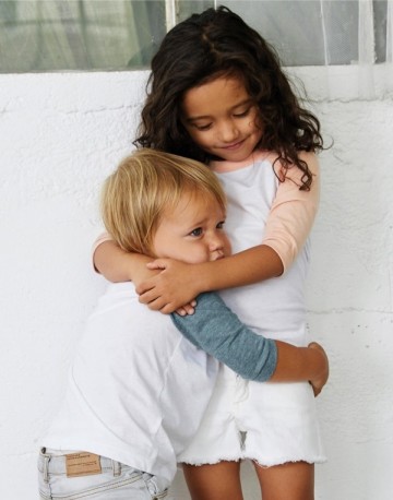 B+C Kids Canvas Toddler Baseball T-shirt 3/4 mouw 3200T