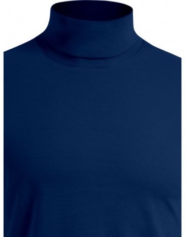 3407 Promodoro T-shirt met col marineblauw col