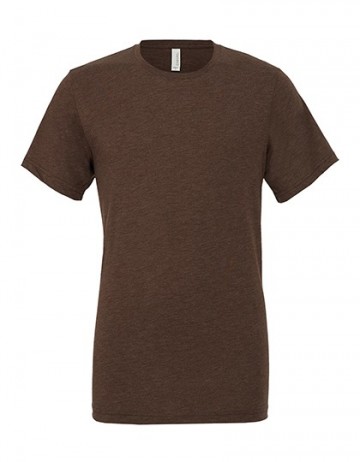 3413 B+C Canvas Unisex Triblend T-shirt brown