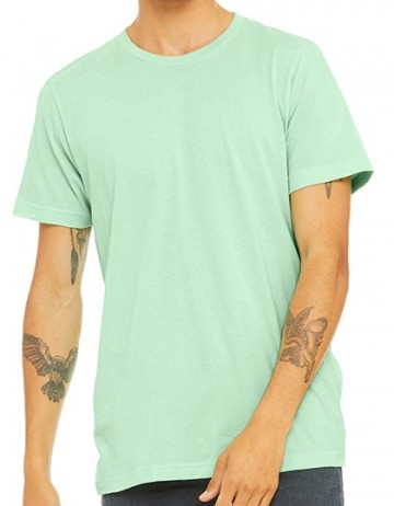 3413 B+C Canvas Unisex Triblend T-shirt mint