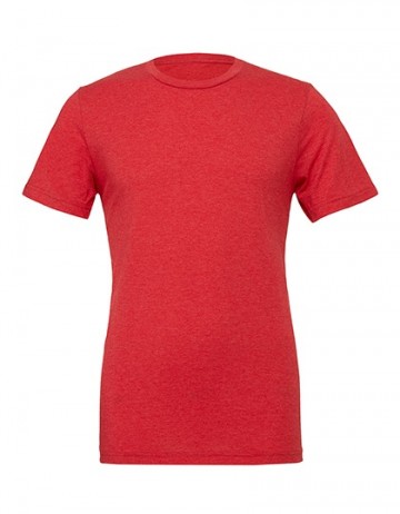 3413 B+C Canvas Unisex Triblend T-shirt red