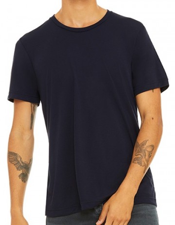 3413 B+C Canvas Unisex Triblend T-shirt solidmarineblauw