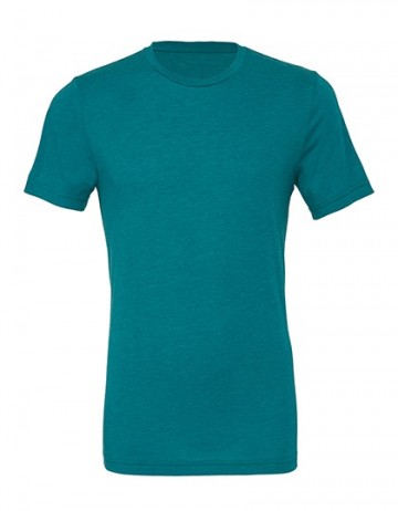 3413 B+C Canvas Unisex Triblend T-shirt teal