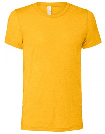 3413 B+C Canvas Unisex Triblend T-shirt yellowgold