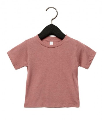 B+C Kids Canvas Toddler Tri-Blend T-Shirt 3413T mauve tri blend