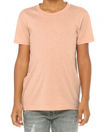 B+C Youths Canvas Toddler Tri-Blend T-Shirt 3413Y perzik tri blend heather