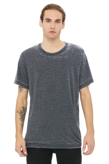 3650 B+C Canvas Unisex Poly/Cotton T-shirt grijs acid wash