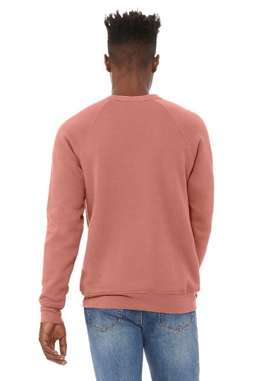 3901 B+C Canvas Unisex Sponge Fleece Sweatershirt  mauve rug
