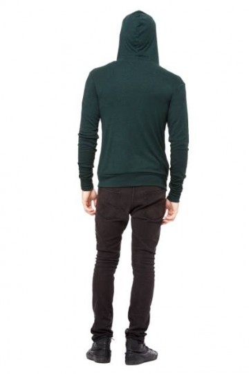 B+C Sweater Lightweight Triblend met kap en rits