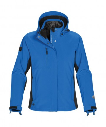 SSJ-1W Stormtech Dames jas Atmosphere 3 in 1 blauw/zwart