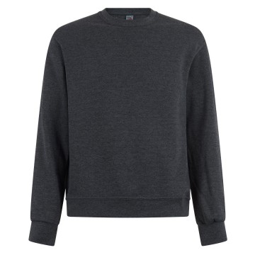 ogo Star Workum set-in sweater donkerheathergrijs