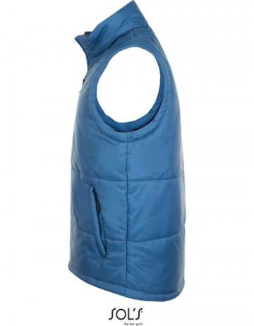 44002 Sol's Warm Bodywarmer staalblauw zij