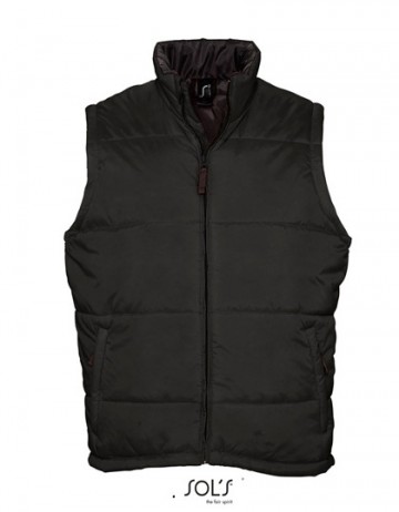 44002 Sol's Warm Bodywarmer zwart