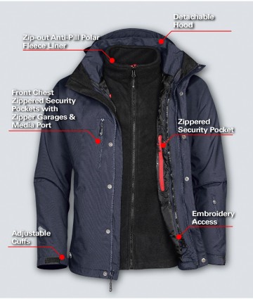 XR-5 Stormtech Men's Ranger 3 in 1 jas