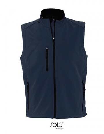 Sol's Rallye Softshell Jack fransmarineblauw
