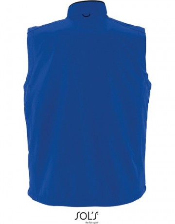 Sol's Rallye Softshell Jack koningsblauw rug