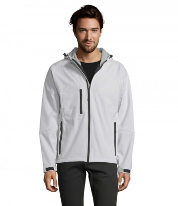46602 Sol's Replay Men Softshell Jack wit