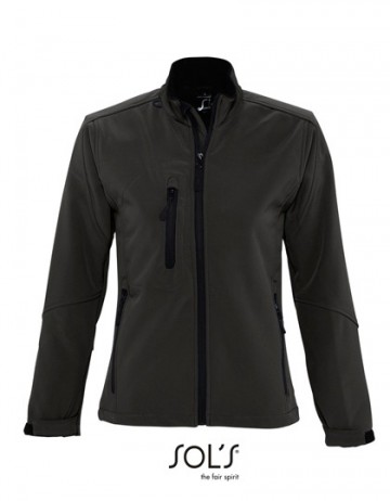 46800 Sol's Roxy Softshell Women zwart