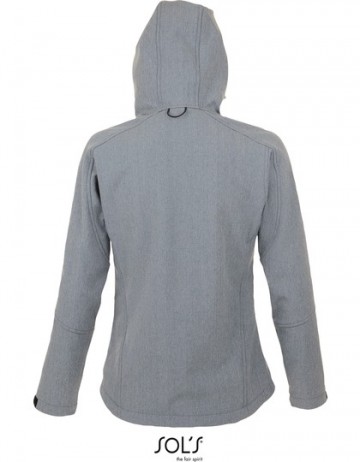 46802 Sol's Replay Softshell Women melangegrijs rug