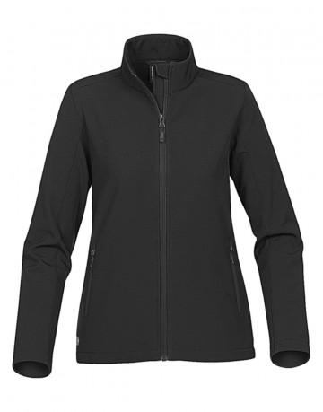 469.18Stormtech dames Orbiter Softshell jas zwart/zwart
