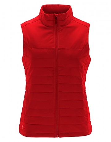472.18 Stormtech dames Nautilus Thermal bodywarmer rood