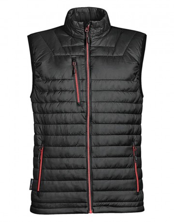 473.18 Stormtech Gravity Thermal Bodywarmer zwart/rood