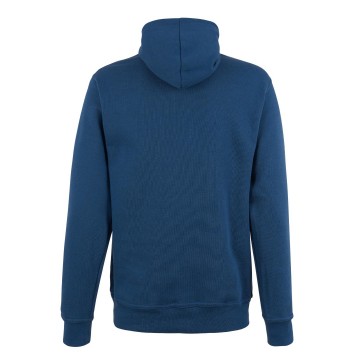 Logo Star Hindeloopen Best Deal sweater met kap indigoblauw achter