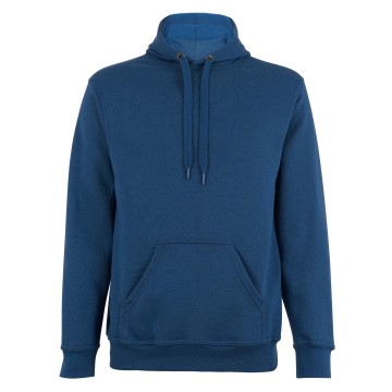 Logo Star Hindeloopen Best Deal sweater met kap indigoblauw