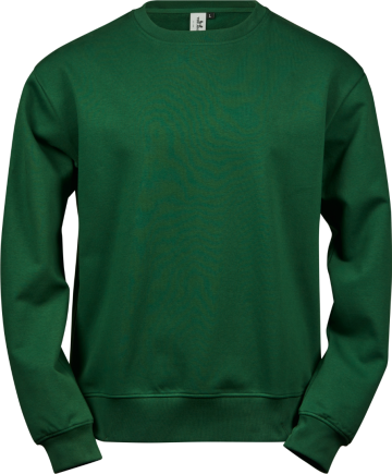 TJ5100 Tee Jays Power sweatshirt unisex bosgroen