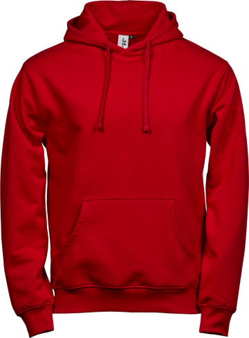 TJ5102 Tee Jay Power hoodie unisex rood