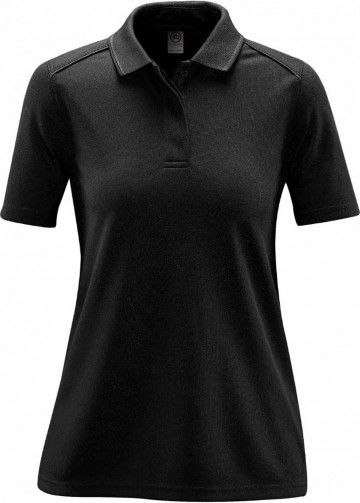 516.18 Stormtech dames Endurance HD polo 181 zwart / dolfijngrijs