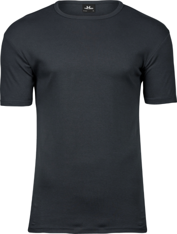 TJ520 Tee Jays Interlock Tee mannen donker grijs