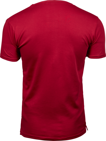 TJ520 Tee Jays Interlock Tee mannen diep rood achter