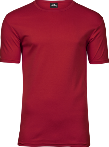 TJ520 Tee Jays Interlock Tee mannen diep rood