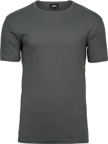 TJ520 Tee Jays Interlock Tee mannen poedergrijs