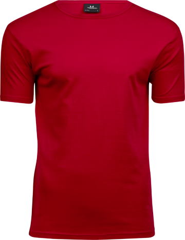 TJ520 Tee Jays Interlock Tee mannen rood