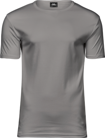 TJ520 Tee Jays Interlock Tee mannen stone