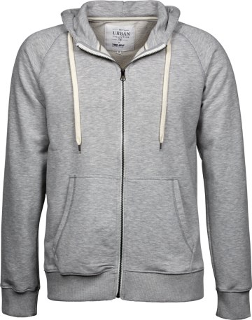 5402 Tee Jays Urban Zip hoodie unisex heather grijs