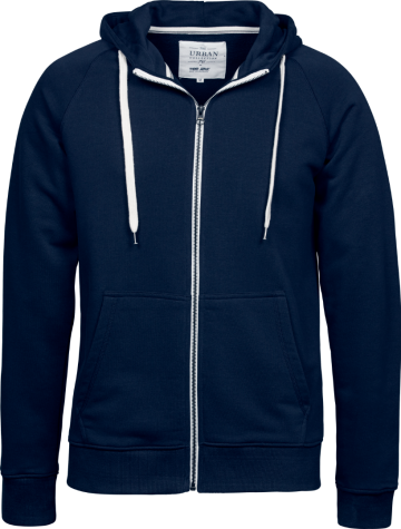 5402 Tee Jays Urban Zip hoodie unisexn marineblauw