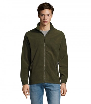 55000 Sol's North Fleece jacket legergroen