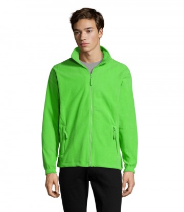 55000 Sol's North Fleece jacket neongroen