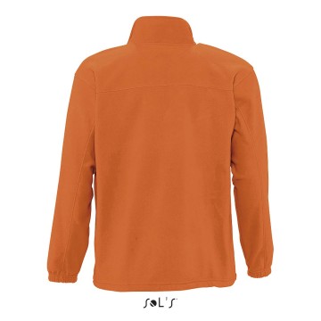 55000 Sol's North Fleece jacket oranje rug