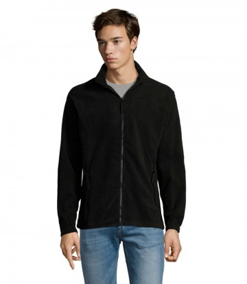 55000 Sol's North Fleece jacket zwart