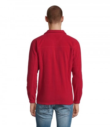 56000 Sol's Ness Fleece pullover rood achter