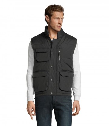59000 Sol's Viper bodywarmer houtskoolgrijs