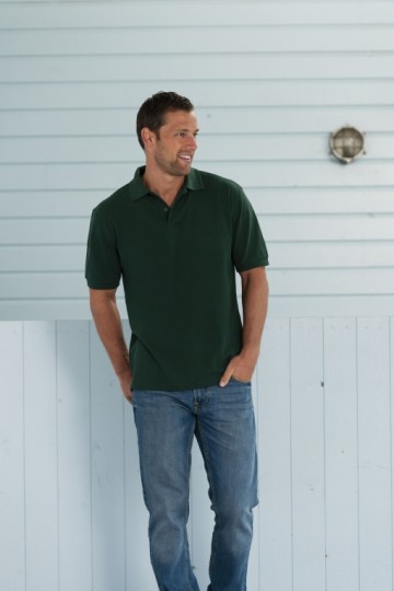Russell Hardwearing Poly Cotton Polo